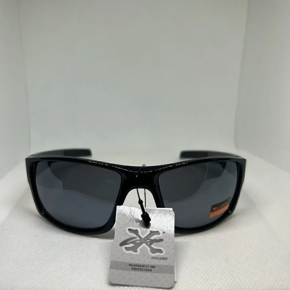 X-Loop Oval Wrap Mens Sunglasses